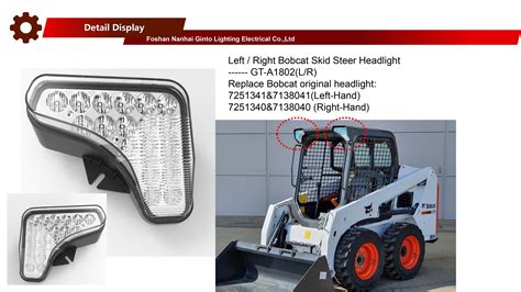 skid steer lighting not working|bobcat skid steer headlight problems.